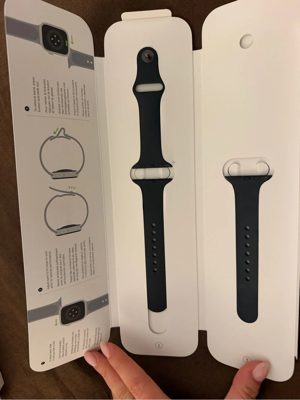 Apple Watch in Black with Black Case